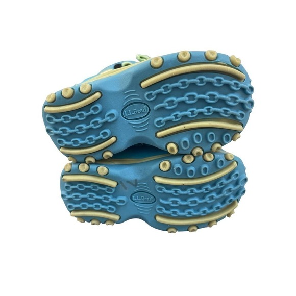 LL Bean Toddler Snow/Winter boots. Size 5. Green/Blue - Picture 6 of 6